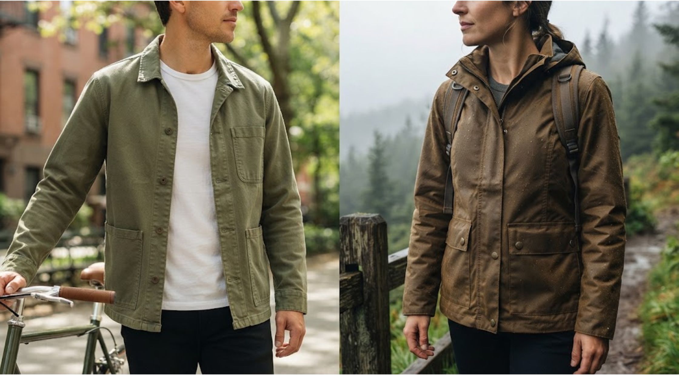 Canvas Jacket or Waxed Canvas Jacket How to Choose the Right Outerwear for Every Season (1)